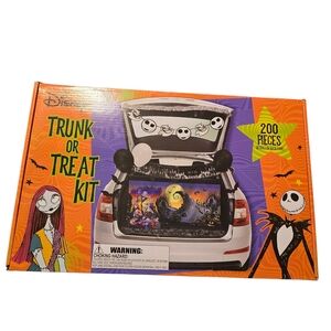New Disney Nightmare Before Christmas 200 Pc. Halloween Trunk Or Treat Set